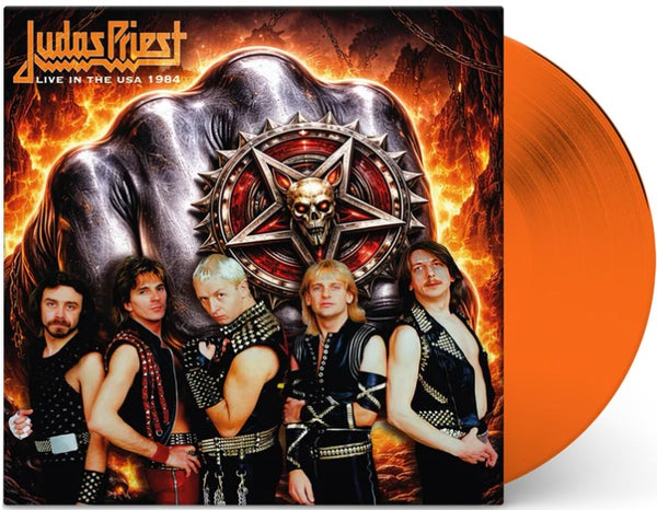 Judas Priest - Live In The USA 1984 [LP] Limited Orange Colored