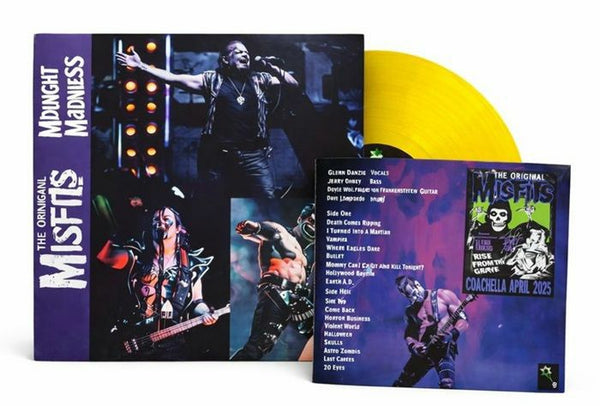 Misfits - Midnight Madness [LP] Limited Yellow Colored Vinyl
