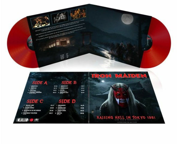Iron Maiden -Raising Hell In Tokyo 1981 [2LP] Limited Red Colored