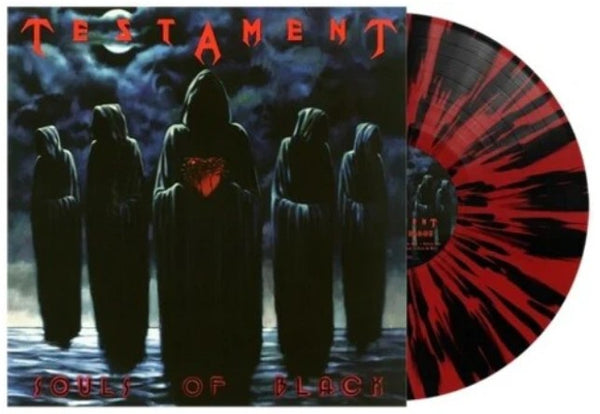 Testament - Souls Of Black [LP] Limited Red & Black Splatter