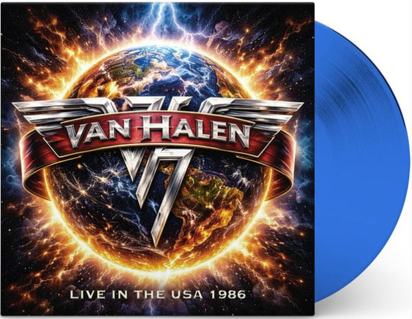Van Halen - Live In The USA 1986 [LP] Limited Blue Colored Vinyl