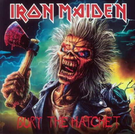 Iron Maiden - Bury The Hatchet [LP] Limited Mauve Marbled Colored