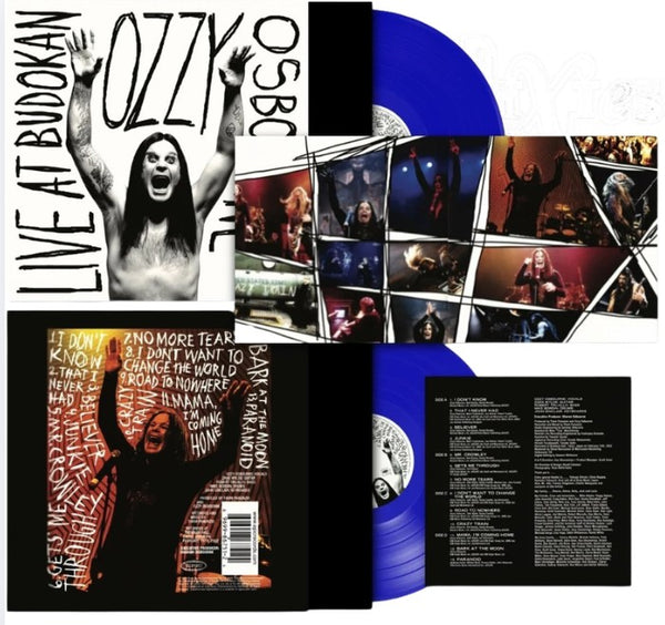 Ozzy Osbourne - Live At Budokan [2LP] Limited Blue Colored Vinyl