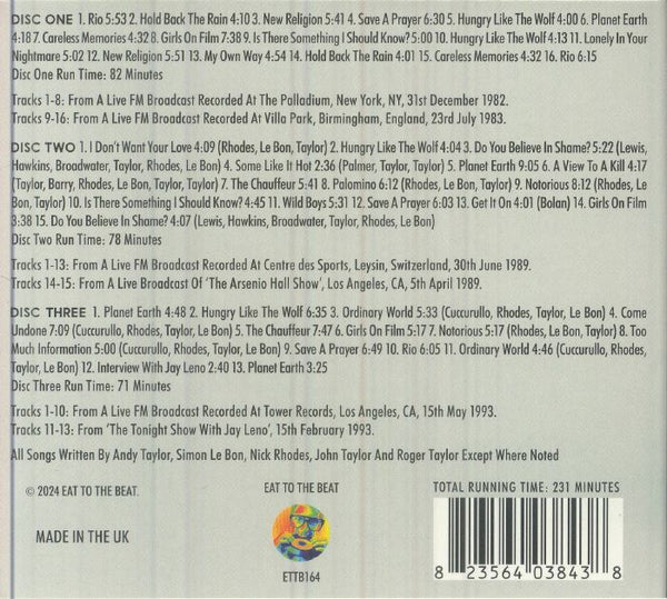 Duran Duran サイン入り CD Duran Duran サイン入りCD Duran Duran サイン入りCD Duran Duran