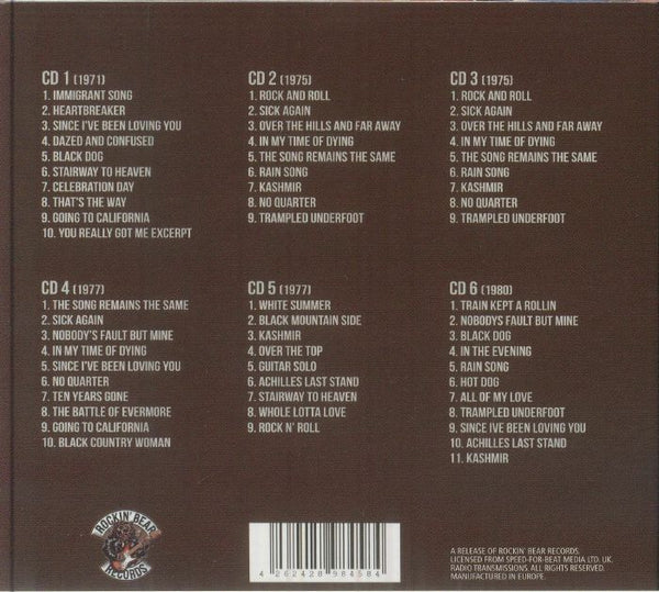 Led Zeppelin - The Radio Tapes [6CD] Limited Box Set (import
