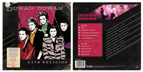 Duran Duran - Live Religion [LP] Limited Ruby Red Colored Vinyl