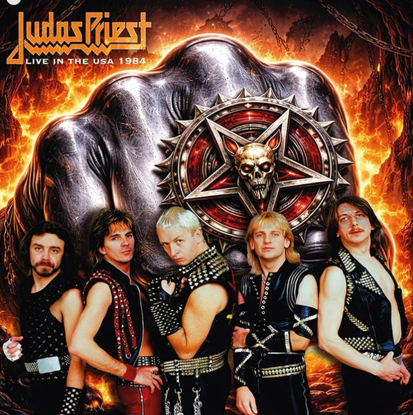 Judas Priest - Live In The USA 1984 [LP] Limited Orange Colored