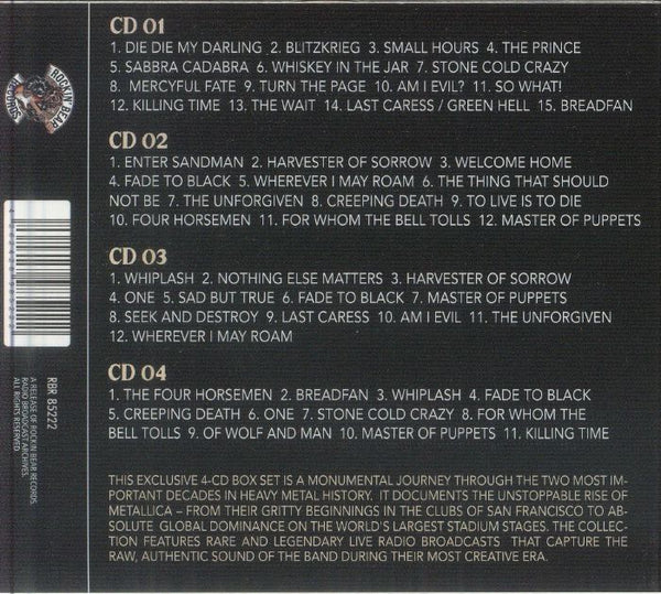 Metallica - The Memory Remains: The Radio Anthology [4CD] Limited