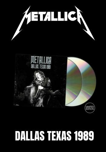 llica Texas 1989 CD メタリカ　ライブCD Metallica - Dallas, Texas 1989 [2CD] Live Broadcast Recordings