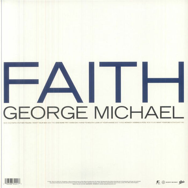 George Michael - Faith [2LP] Limited Deluxe Edition Half-Speed