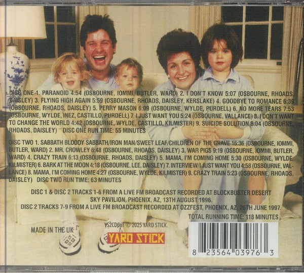 Ozzy Osbourne - Phoenix 1996 [2CD] Limited Compact Disc (import