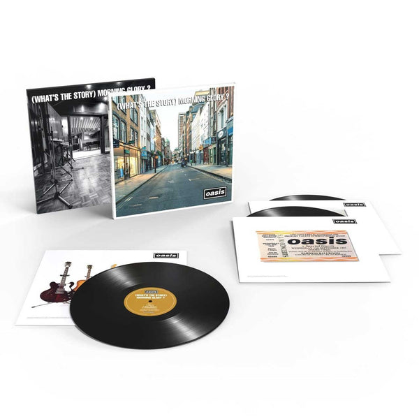 未開封シールドOASIS ReissueLP『Morning Glory ?』 Oasis detail reissue of '(What's The Story) Morning Glory?'