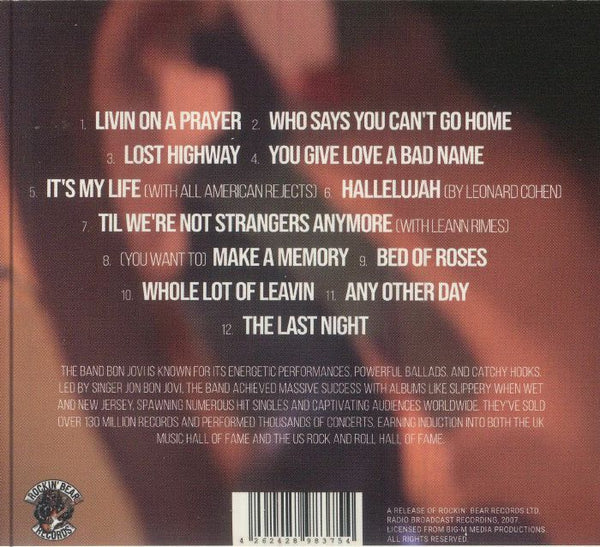 Bon Jovi - An Acoustic Evening With Bon Jovi [CD] Limited Compact