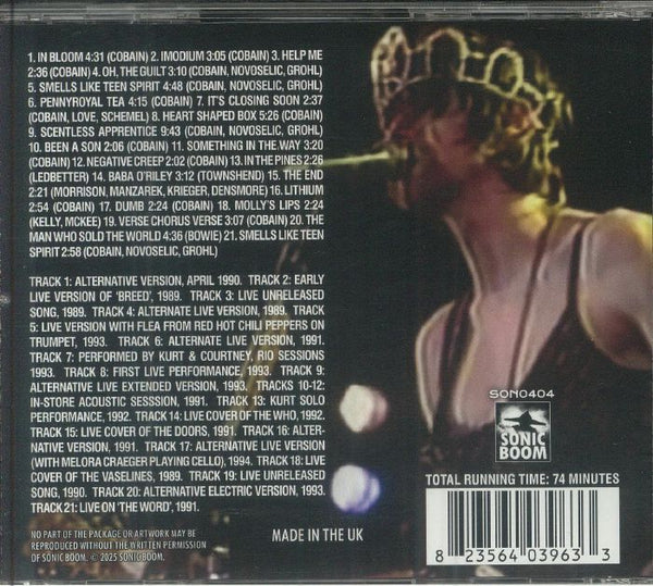(希少)(状態良好) Nirvana レアライブ音源CD5枚セット Nirvana - The Needle & The Damage Done [CD] Limited Compact Disc