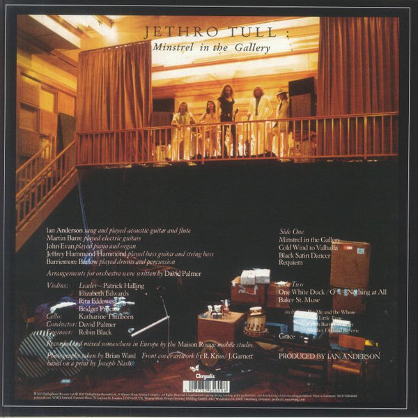 Jethro Tull - Minstrel In The Gallery [LP] Limited 50th