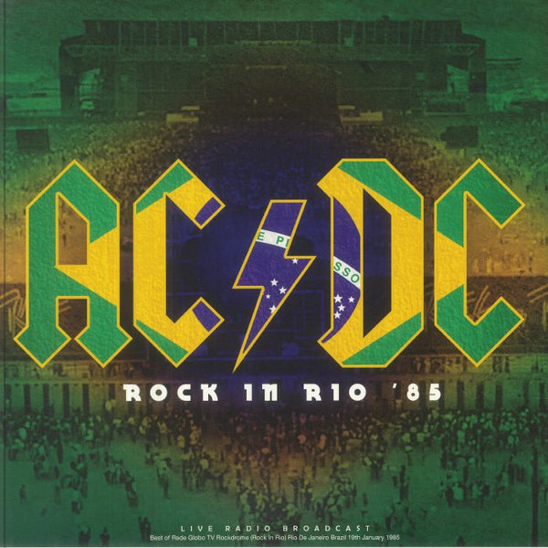 AC/DC - Rock In Rio '85 [LP] Limited Black Vinyl (import) – Hot Tracks