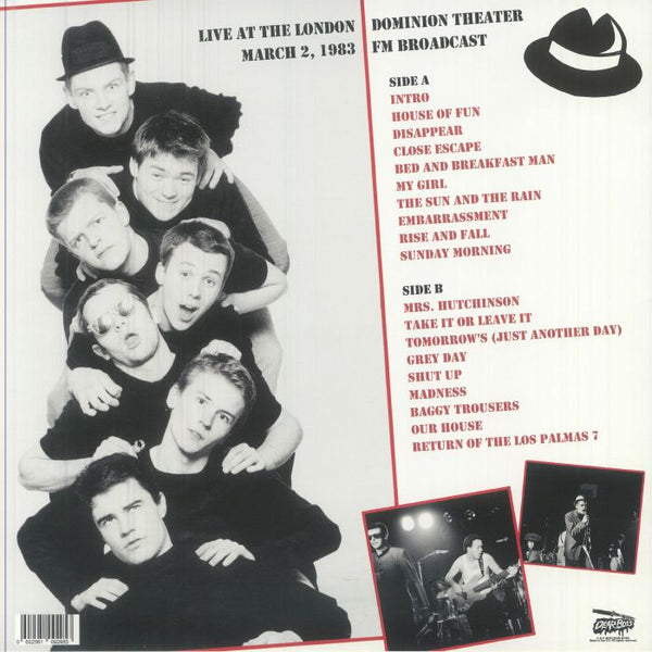 Madness - BBC Rock Hour 1983 [LP] Limited Burgundy Marbled Colored