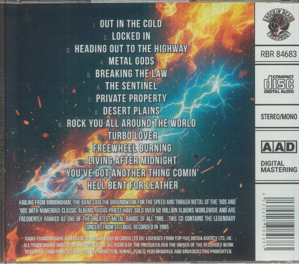 Judas Priest - Rock You All Around The World [CD] Limited Compact