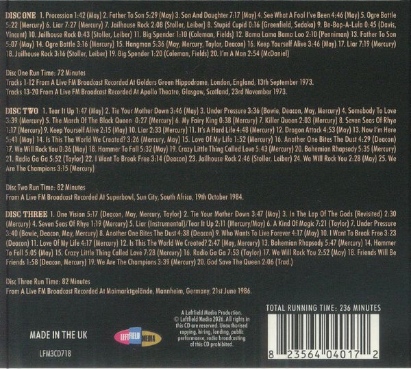 Queen - Threefold Identity [3CD] Limited Box Set (import) – Hot Tracks