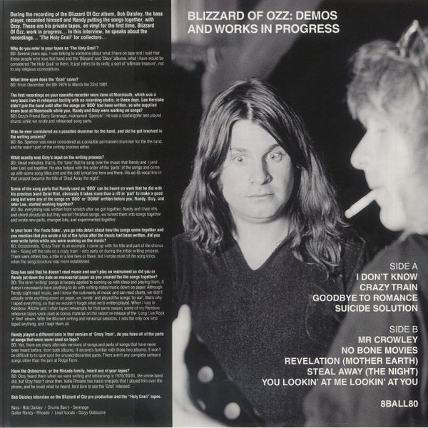 Ozzy Osbourne - Snowstorm [LP] Limited Random Marbled Colored