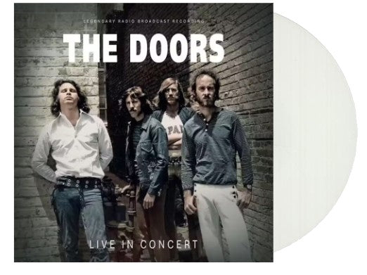 Doors, The - Live  In Concert [LP] Limited Heavyweight White Vinyl (import)
