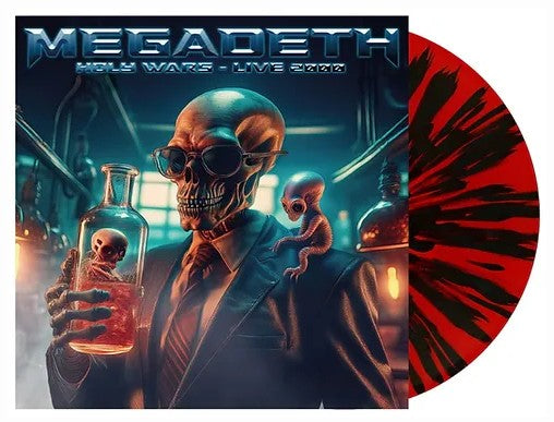 Megadeth - Holy Wars - Live 2000 [LP] Limited Red Splatter Colored