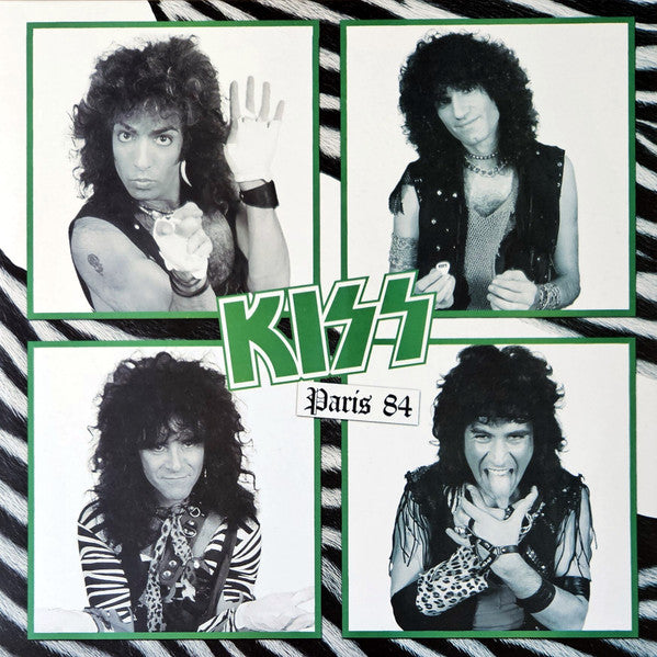 Kiss - Paris 84 [2LP] Limited White Colored Vinyl (corner dent