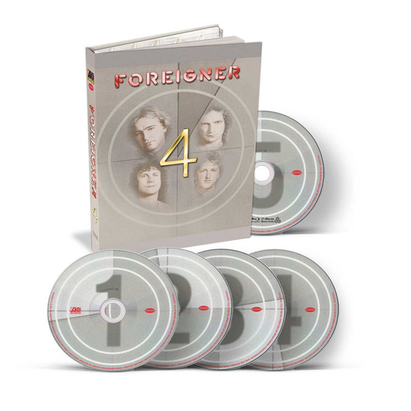 Foreigner - 4 [4CD Bluray] Deluxe Edition Audio Box Set – Hot Tracks