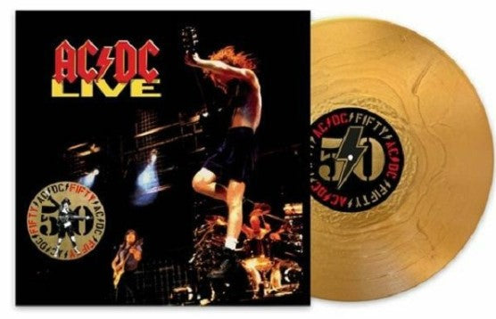 AC/DC - Livel [2LP] 50th Anniversary Gold Colored Vinyl (import)