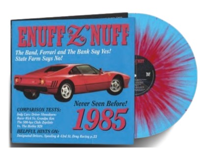 Enuff Z'nuff - 1985 [LP] (Blue/Red Colored Vinyl, reissue) (limited)