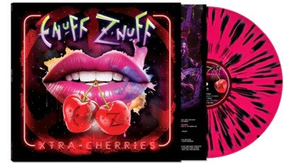 Enuff Z'nuff - Xtra Cherries [LP] Limited Black & Pink Splatter