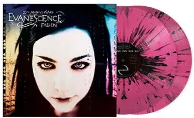 Evanescence - Fallen [2LP] (Pink/Black Marble Vinyl, 20th Anniversary, Deluxe Edition feat B-sides, rarities & more (limited)