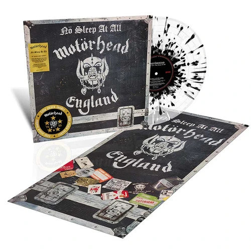 Motorhead - No Sleep At All [LP] 50th Anniversary Clear/Black