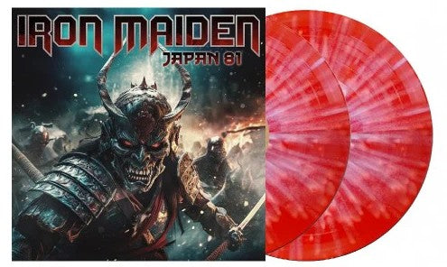 Iron Maiden - Japan 81 [2LP] Limited Red & White Splatter