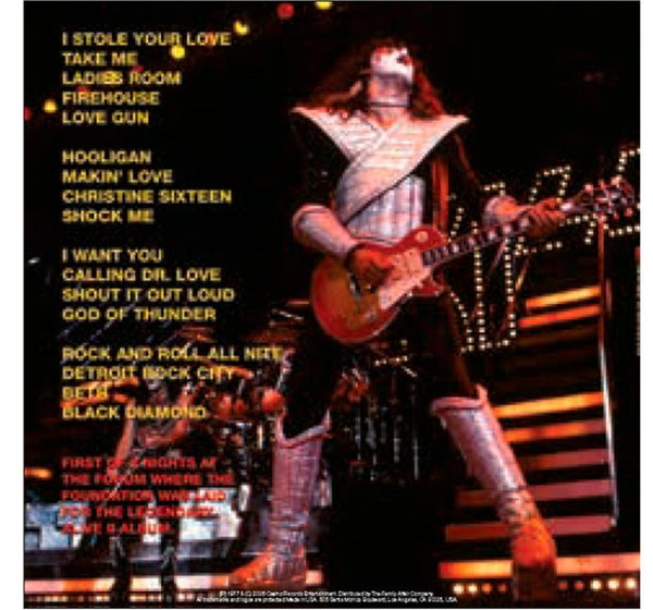 Kiss - FIrst Nite At The Forum 77 [2LP] Limited Yellow & Black Mix
