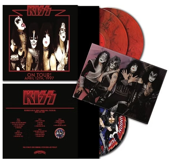 Kiss - On Tour! Live In Toledo 1997 [3LP] Limited Red Marbled