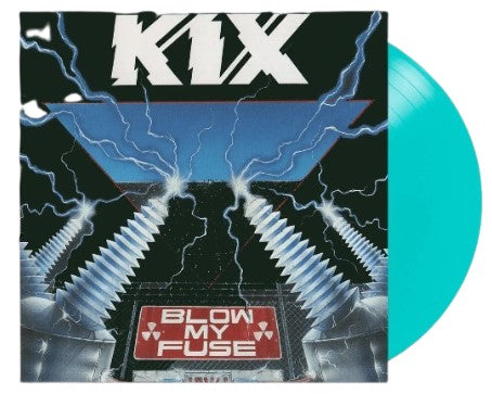 Kix - Blow My Fuse [LP] Limited Aqua Blue Colored Vinyl