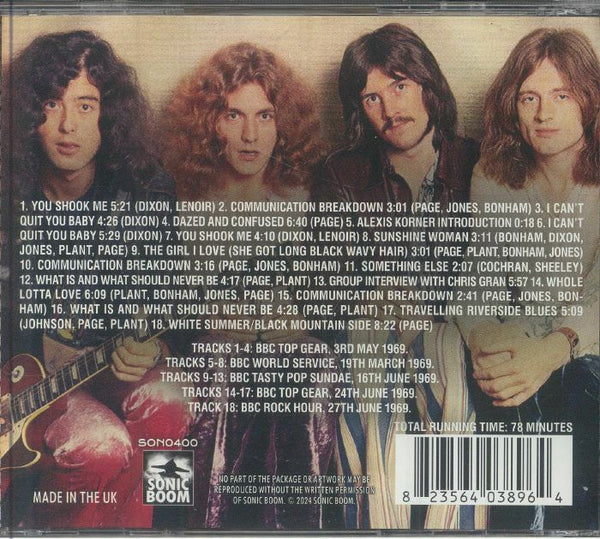 レア！Led Zeppelin/ The Bonham Sessions Led Zeppelin - The Radio Sessions [CD] Classic FM Recordings