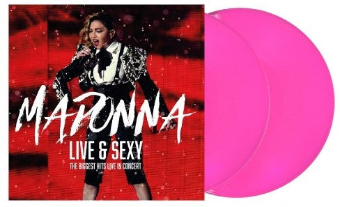 Madonna - Live & Sexy [2LP] Limited Pink Colored Vinyl (import