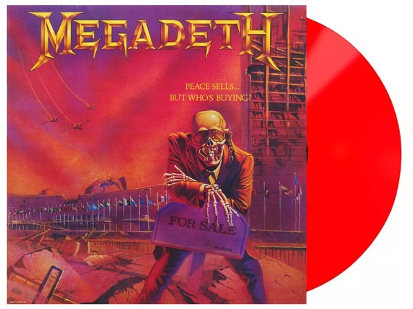 Megadeth - Peace SellsBut Who's Buying? [LP] Limited Red