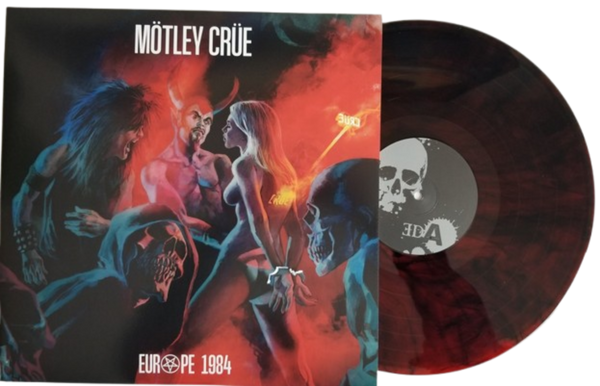 Motley Crue - Europe 1984 [LP] Limited Red Smoke Colored Vinyl