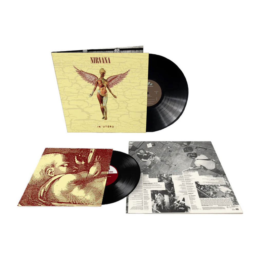 Nirvana - In Utero [LP+10''] (180 Gram, 30th Anniversary, 5 b-sides & bonus tracks, gatefold) (limited)