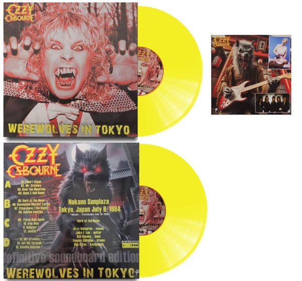Ozzy Osbourne - Werewolves In Tokyo [2LP] Limited Yellow