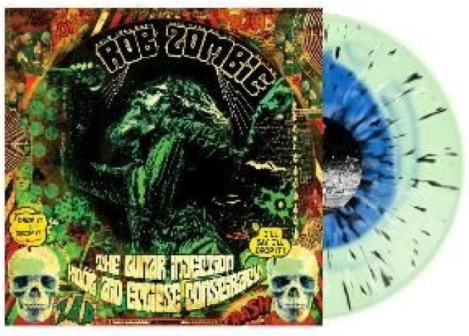 Rob Zombie - Lunar Injection Kool Aid Eclipse Conspiracy [LP] Limited Blue/Green Splatter Colored Vinyl