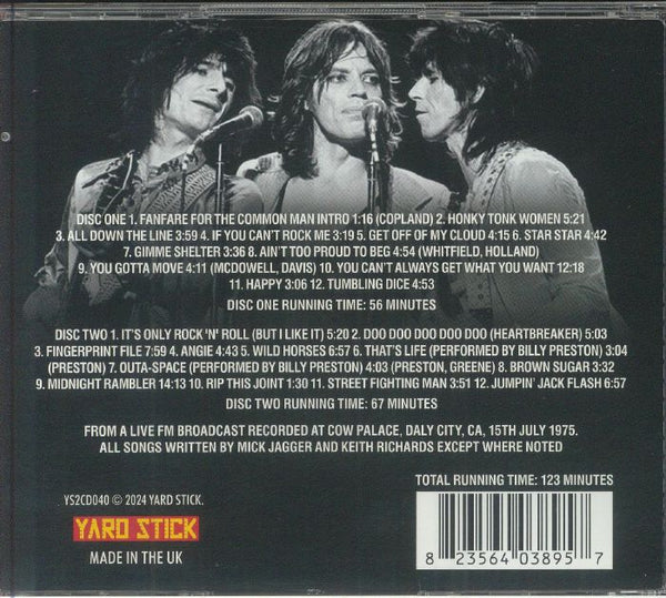 ROLLING STONES プレス2CD DAC VGP 1975年 dbboots.com - The Rolling Stones Bootlegs database -