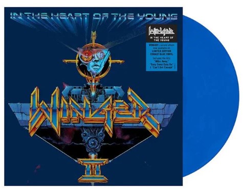 Winger InTheHeartOfTheYoung ウインガー2nd Winger - Winger II: In The Heart Of The Young [LP] Limited Cobalt