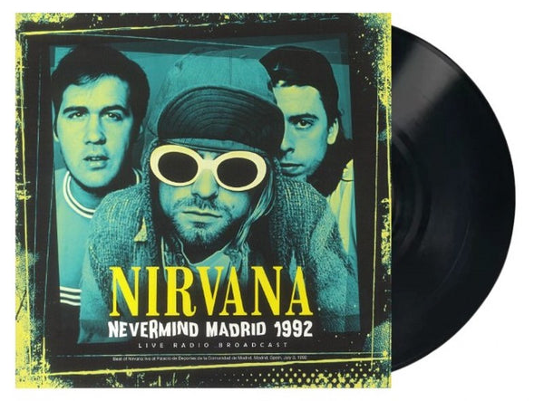 Nirvana - Nevermind Madrid 1992 [LP] Limited Import Only LP – Hot Tracks