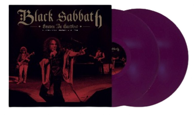 Black Sabbath - Heaven In Hartford: Connecticut Broadcast 1980 [2LP] Limited Double Purple colored vinyl, gatefold, import