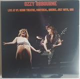 Ozzy Osbourne - Live At St. Denis Theatre, Montreal Quebec 1981 [2LP] Limited Black Vinyl, Gatefold (import) (B-Stock)