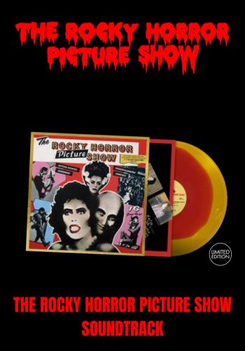 The Rocky Horror Picture Show Soundtrack [LP] Limited 50th Anniversary 180gram Red/Gold Colored Vinyl